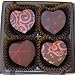 Hearts Desire - Chocolate Truffle Assortment - 4 Valentines Chocolates