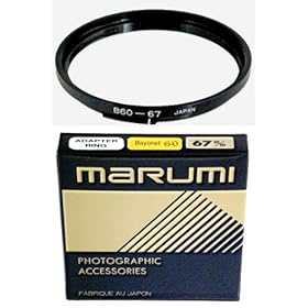 Marumi Bay-60 to 67mm Filter Adapter Hasselblad B60