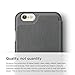iPhone 6S Case, elago [Leather Flip][Dark Grey/Dark Grey] - [Card Slot][Screen Protection][Premium Hybrid Construction] – for iPhone 6/6S