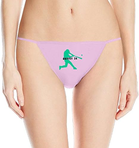 Griffey Jr Seattle HOME RUN Junior Women's G String Thong Panty Underwear M