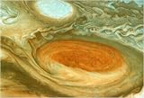 Jupiters Great Red Spot: Box Canvas Print.