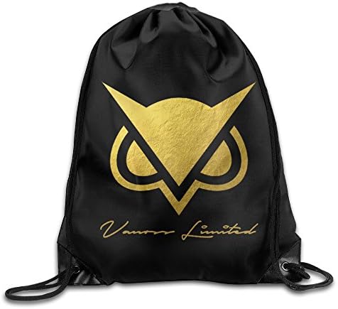 MPOD Vanoss Gaming Gold Owl Logo Drawstring Backpack Bag