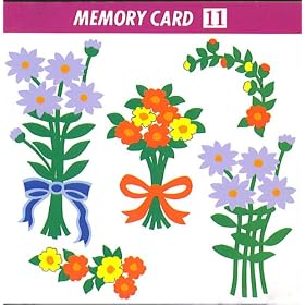 Janome Memory Card #11- Big Floral Series