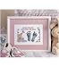 Baby Footprints Cntd X-Stitch Kit-5-7/8''x3-7/8''