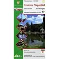 LGL BW 35 000 Wander Unteres Nagoldtal: Pforzheim Heckeng�u Wanderkarte