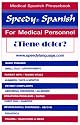 Speedy Spanish for Medical Personnel (Speedy Language)