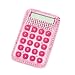 Pink Crystal Rhinestone Embelished Mini Calculator