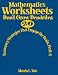 Search : Mathematics Worksheets Don't Grow Dendrites: 20 Numeracy Strategies That Engage the Brain, PreK-8