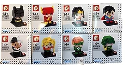 Batman V Superman Dawn Of Justice Movies 2016 Wonder Woman Nano Blocks DC Comics Party Supplies Gift with Original Box