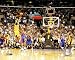 Kobe Bryant - '04 Finals 3 point shot/ rear view by Unknown. Size 10.00 inches width ...