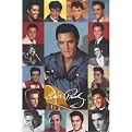 Elvis Presley Composite Unframed - 24 x 36"