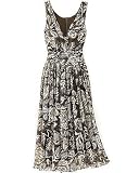 Spiegel Batik Print Silk Dress