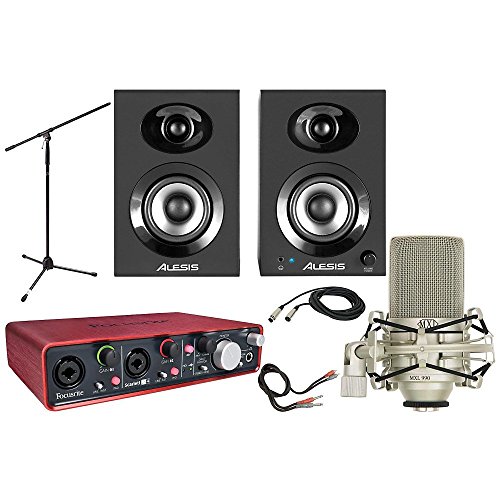 Focusrite Scarlett 2i4 MXL 990 Package