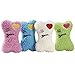 Zanies Embroidered Berber Bone Dog Toys, Blue