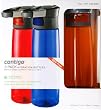 Contigo 3 Pack of BPA Free Hydration Bottles AutoSeal Technology (Red, Blue, Orange)