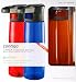 Contigo 3 Pack of BPA Free Hydration Bottles AutoSeal Technology (Red, Blue, Orange)