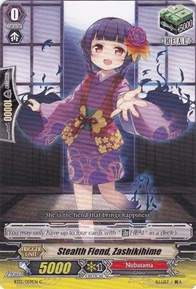 Cardfight!! Vanguard TCG - Stealth Fiend, Zashikihime (BT13/059EN) - Catastrophic Outbreak