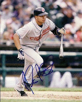 Jhonny Peralta Autographed/Hand Signed Cleveland Indians 8x10 Photo