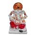 Marble Look Hindu God Shri Ganesh Car Dashboard Statue Lord Ganesha Idol Bhagwan Ganpati Handicraft Decorative Spiritual Puja Vastu Showpiece Figurine - Religious Pooja Gift Item & Murti for Mandir / Temple / Home Decor / Office / Study Table RS.398.00