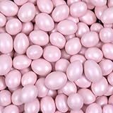 Light Pink Shimmer Chocolate Covered Jordan Almonds 1lb Bag