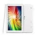 iRULU eXpro X1s 10.1 Inch Tablet PC, Android 5.1 Lollipop, Quad Core, GMS Certified by Google, 16GB - White Front