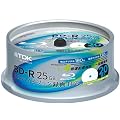 TDK 録画用ブルーレイディスク BD-R 25GB 1-4倍速 ホワイトワイドプリンタブル 20枚スピンドル BRV25PWB20PK