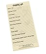 "Shopping Pad" Magnetic Lined Notepad