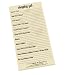 "Shopping Pad" Magnetic Lined Notepad