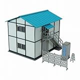 1/150 プレハブ小屋A (ペーパークラフト)