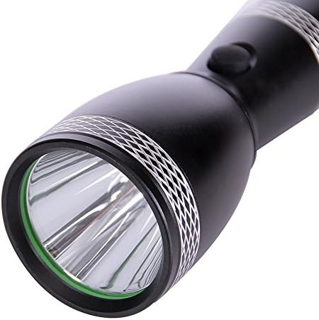 LED Flashlight, Adjustable Zoom Focus, Compass-equipped, High Brightness, Multi-purpose,Water-proof, Aluminum Alloy Casing for Outdoor Activities, Emergency, Safety