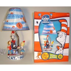 Dr. Seuss Cat in the Hat Table Lamp