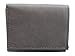 Dangerous Threads Mens Chocolate Brown Leather Wallet Lamb Trifold 731B