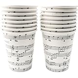紙コップ　シートミュージック　9オンス　16個入り