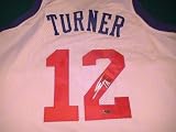 EVAN TURNER SIGNED AUTOGRAPHED PHILADELPHIA 76ERS JERSEY W/ HOLOGRAM + COA