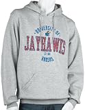 Soffe University of Kansas Oxford Hoodie with Print Logo