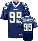 Igor Olshansky San Diego Chargers Navy NFL Replica Jersey