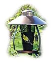 Brushed Copper Lantern Thistle Feeder