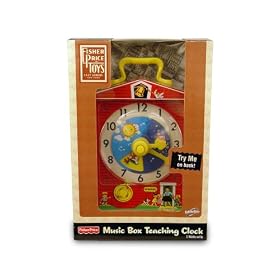 Fisher - Price� Music Box Teaching Clock by Fisher-Price
