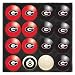 Imperial Georgia Bulldogs NCAA Licensed Billiard Ball Set