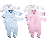 3-Pack Zippered Sleep N Play