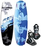Kwik Tek Airhead Carbon Wakeboard with Vise Binding