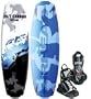 Kwik Tek Airhead Carbon Wakeboard with Vise Binding