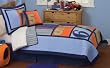 Playing Numbers Twin Quilt with Pillow Sham Playing Numbers Twin Quilt with Pillow Sham