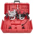 Milwaukee 5615-24 1.75-Horsepower Multi-Base Router Kit Includes Plunge Base and BodyGrip Fixed Base