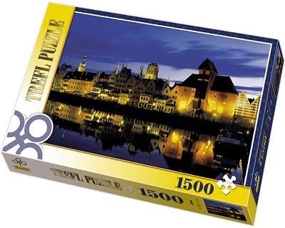 Puzzle - On the Motlawa, Gdansk 1500 pieces