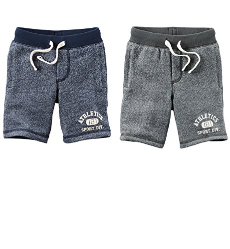Carter's Toddler Boys 2 Pack Pull-On French Terry Soft Shorts