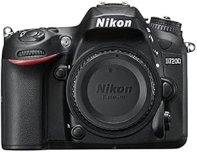 Nikon D7200 SLR-Digitalkamera (24 Megapixel, 8 cm (3,2 Zoll) LCD-Display, Wi-Fi, NFC, Full-HD-Video) nur Kamerageh&auml;use schwarz