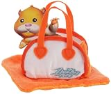 Giochi Preziosi - 86647 - GPF2803 - Zhu Zhu Pets - Peluche Interactive - Porte Hamster avec Couverture - Orange