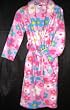 NEW ITEM!! Kids POLAR Fleece Robe - PINK FLORAL
