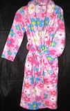NEW ITEM!! Kids POLAR Fleece Robe - PINK FLORAL